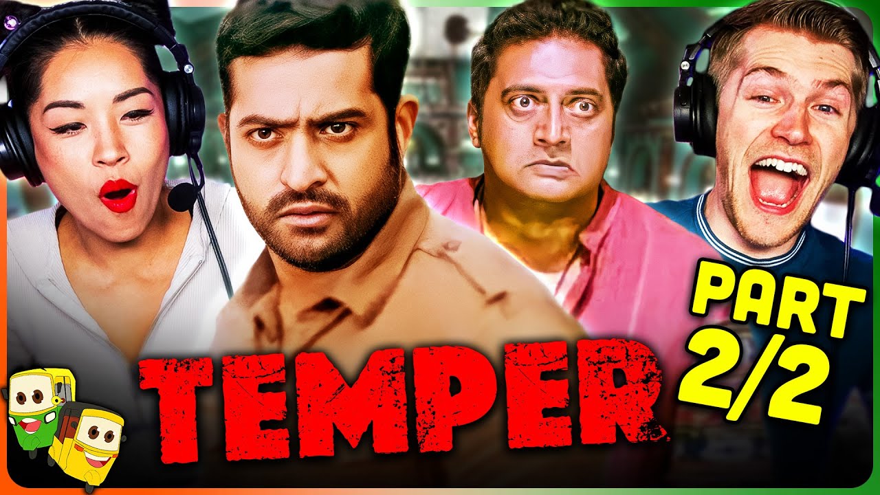 TEMPER Movie Reaction Part 2/2! | Jr NTR | Kajal Aggarwal | Prakash Raj