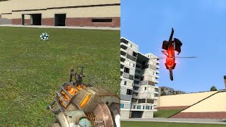Hopwire Rollermine & Manhack (Beta) NPC Test GMOD - Half-Life 2 Beta (2024)