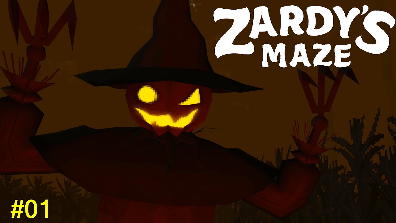 Zardy's Maze Playthrough Gameplay Part1 (Horror Game) YouTube