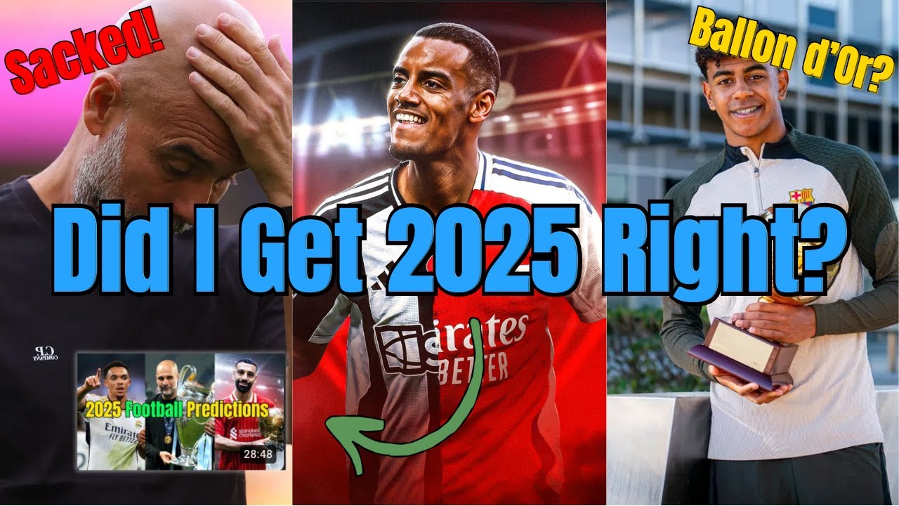 Reacting to My 2025 Football Predictions! (ASMR Football)