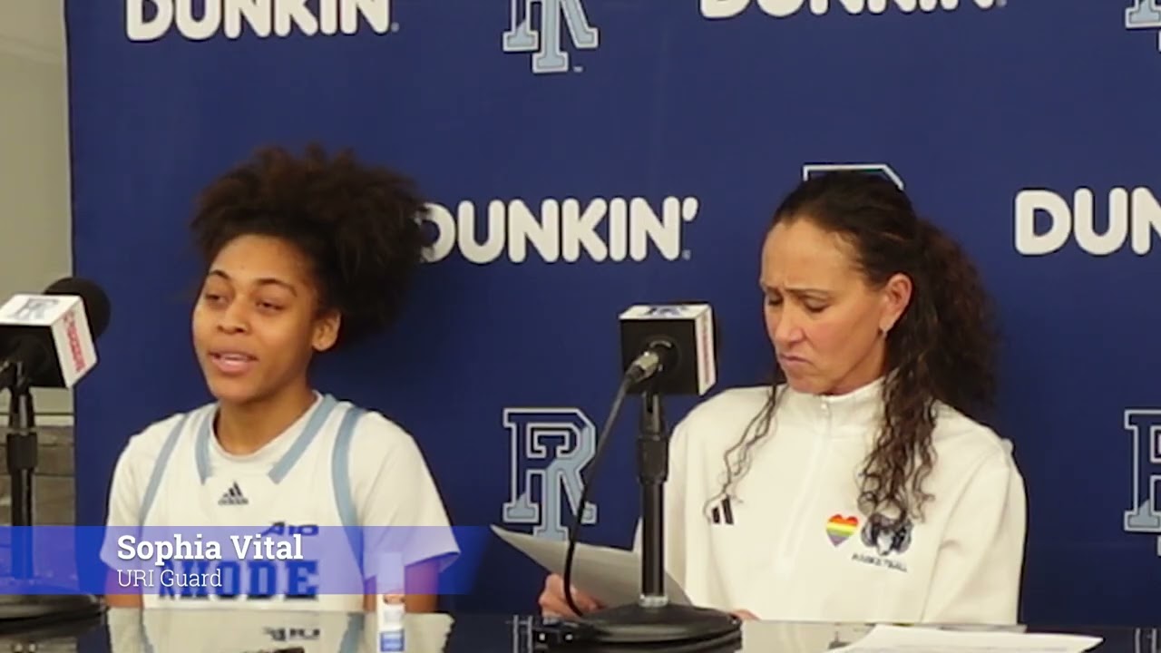 WATCH: Sophia Vital clinches win for Rhody, boosts Rams over Minutewomen