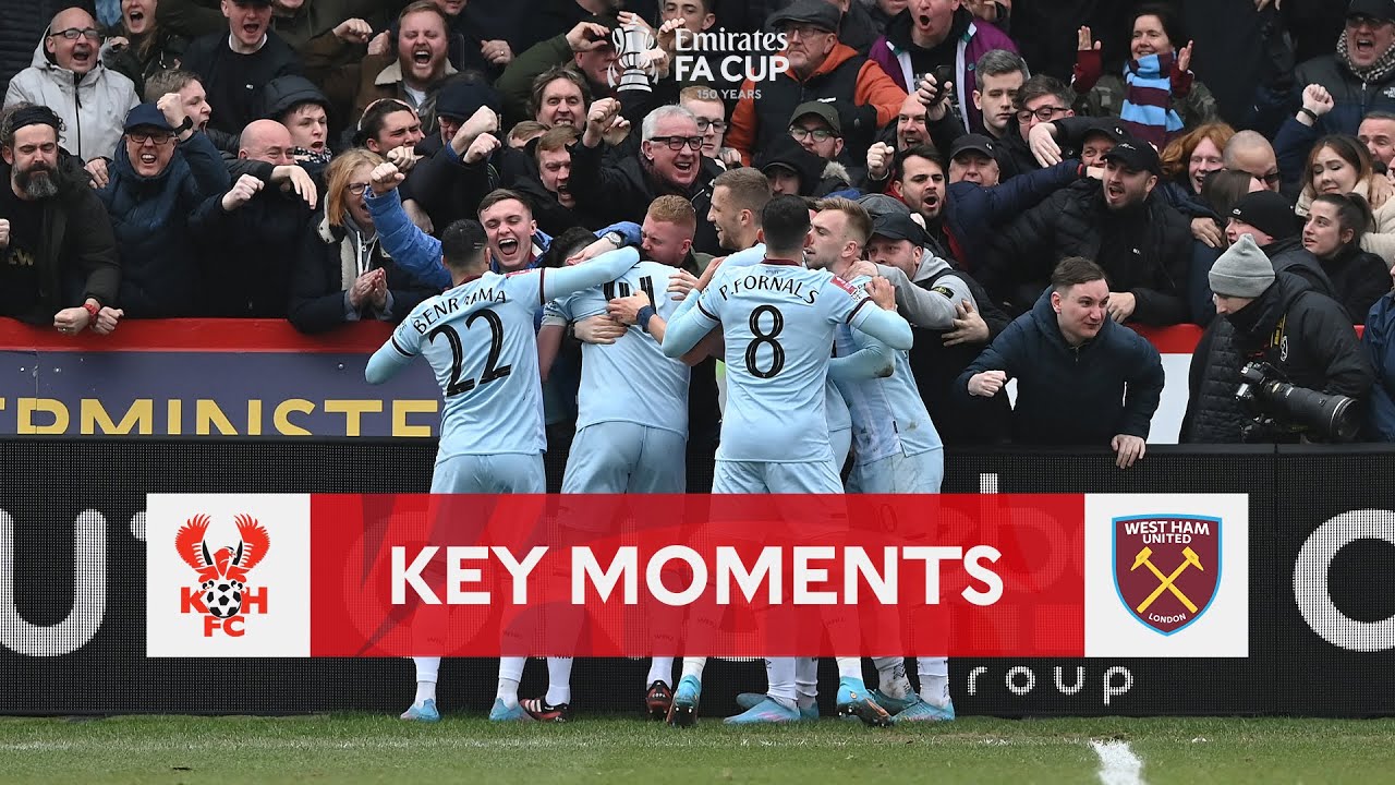 Kidderminster Harriers v West Ham | Key Moments | Fourth Round | Emirates FA Cup 2021-22