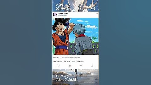 Trunks thought Goku was a monster.💀 #goku #shorts #dbs #dbz #db #capcut #editshorts #shortsfeed