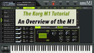 The Korg M1 Plugin Tutorial: An Overview of the M1