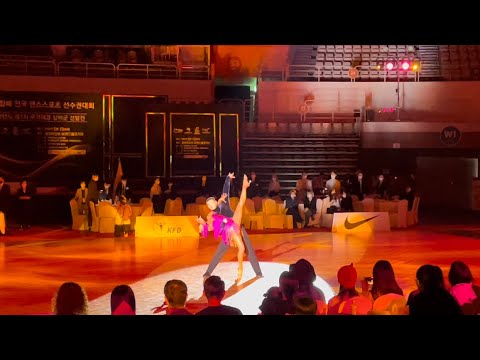 제17회 회장배 전국 댄스스포츠 선수권대회 Professional Latin 1위 honor dance Rumba 진연혁&곽미리