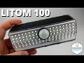 LITOM 100 LED Solar Motion Lights Review - Best Outdoor Solar Lights