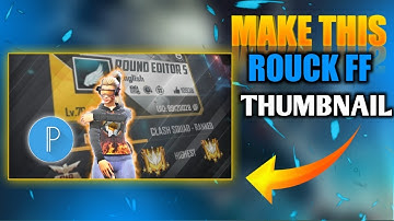 Make Thumbnail Like Ruok FF || Ruok FF New Video Thumbnail Tutorial || Edit Thumbnail Like Ruok FF