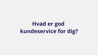 God Kundeservice
