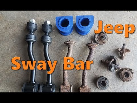 Jeep Sway Bar Links & Bushings Replacement