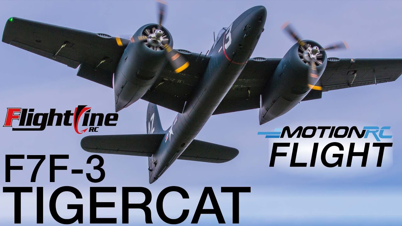 Flying The Flightline Tigercat Mm Motion Rc Flight Youtube