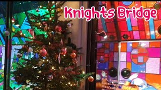 London street walk Christmas 2021 | knights bridge | New