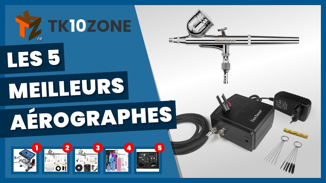 Les 5 meilleurs aérographes