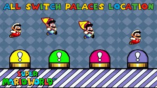 Super Mario World (SNES) / All Switch Palaces Location [Extra#2] [16:9/4K@60]
