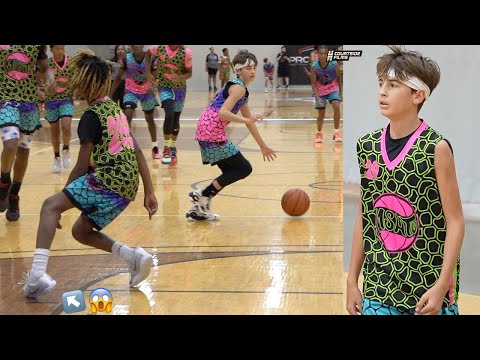 STEPH CURRY 2.0?!? 7th Grader Austin Sears TAKES OVER at the MSHTV Camp!