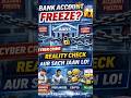 #cybercrime ##onlinefraud #bankaccountfreeze #legaladvice #legaleducation #legalawareness #bankscam