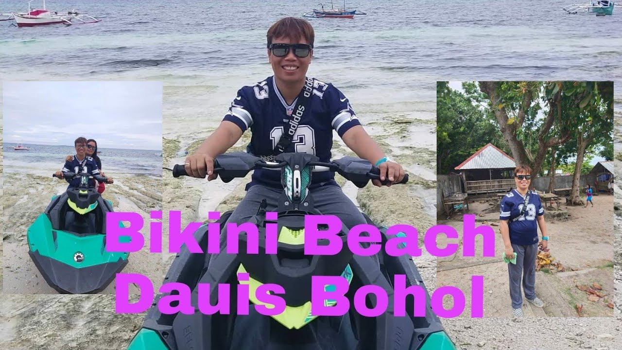 Bikini Beach at Biking Dauis Bohol//Boholanang Laagan YouTube