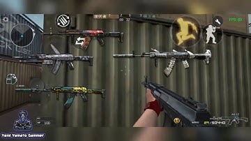 Test tất cả Ak12 trong chế độ đấu đội và zombie 👍 | CFGZ v2.41/Cf Offline Android