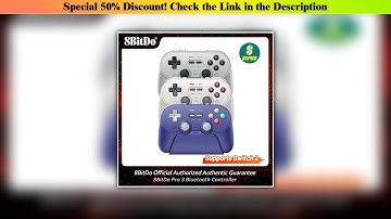 Hands-on 8BitDo Pro 3 Bluetooth Controller for Nintendo Switch 1/2 with TMR Joysticks, Charging Doc