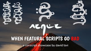 When Featural Scripts Get BAD: A Conlang Showcase of the Dorini Script