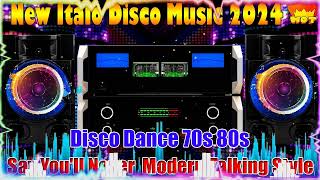 ITALO DISCO 2024 - Lian Ross ❤️ Say You'll Never ❤️ Modern Talking Style Euro Disco Dance 2024
