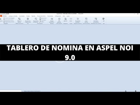 TABLERO DE NOMINA