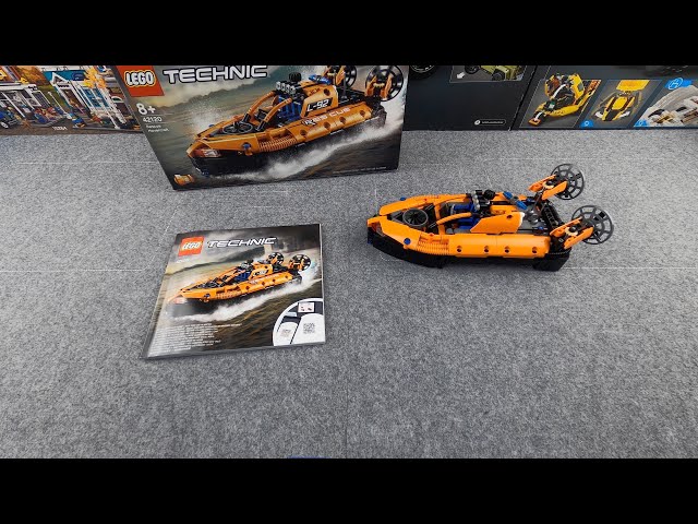 Beeindruckende Funktionen: LEGO®-Technic 42120 Luftkissenboot für Rettungseinsätze