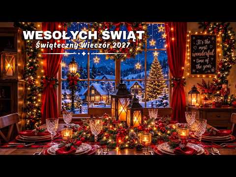 Świąteczny Wieczór 2027 🔔🎉 Relaksująca Muzyka Instrumentalna Bez Słów 🎅🎄 Piękne Polskie Melodie