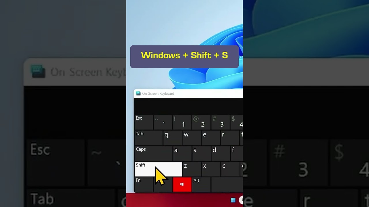 Сочетание клавиш для инструмента «Ножницы» 