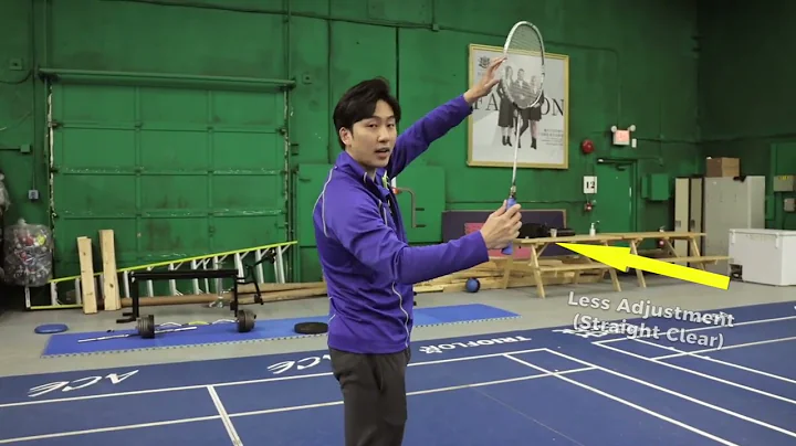 5 Drills to HIT the PERFECT BADMINTON BACKHAND CLEAR