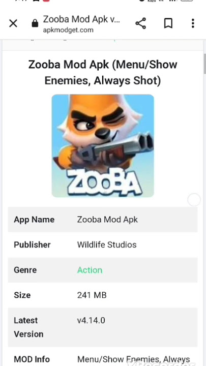 ##Zooba apk mod ##100%real #and worked new short youtube##🤗🤗