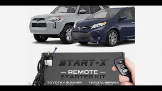 START-X : Remote Starter Install on a Toyota