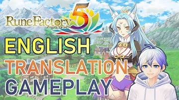 Rune Factory 5 - Gameplay Walkthrough with English Translations Part 5