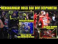 MENGHARUKAN! ROSSI DAN DOVIZIOSO BERPAMITAN, VINALES DAN KRU TIM BERI KENANG KENANGAN