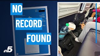 Airline says she wasn't on a flight she actually took | NBCDFW
