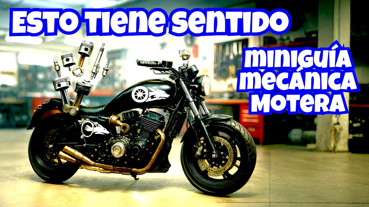 Miniguía de mecánica motera | Todo lo básico que deberías saber, sin líos