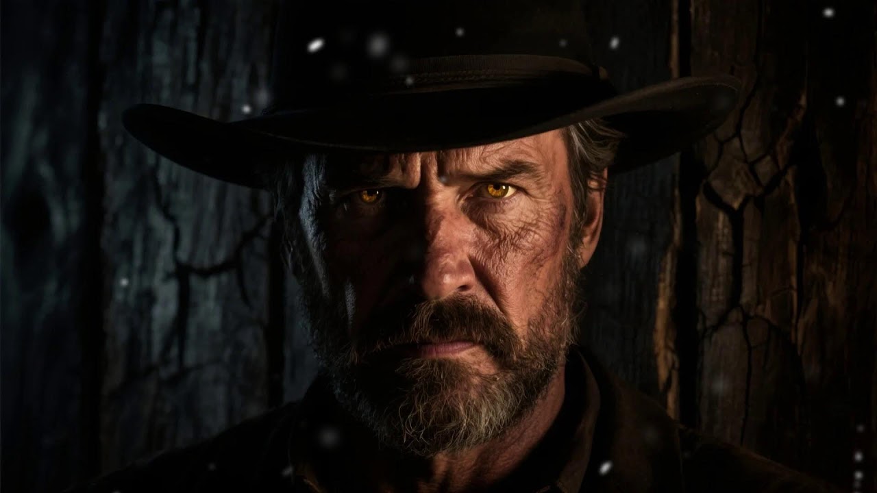 Dark Country Western Mood at Night