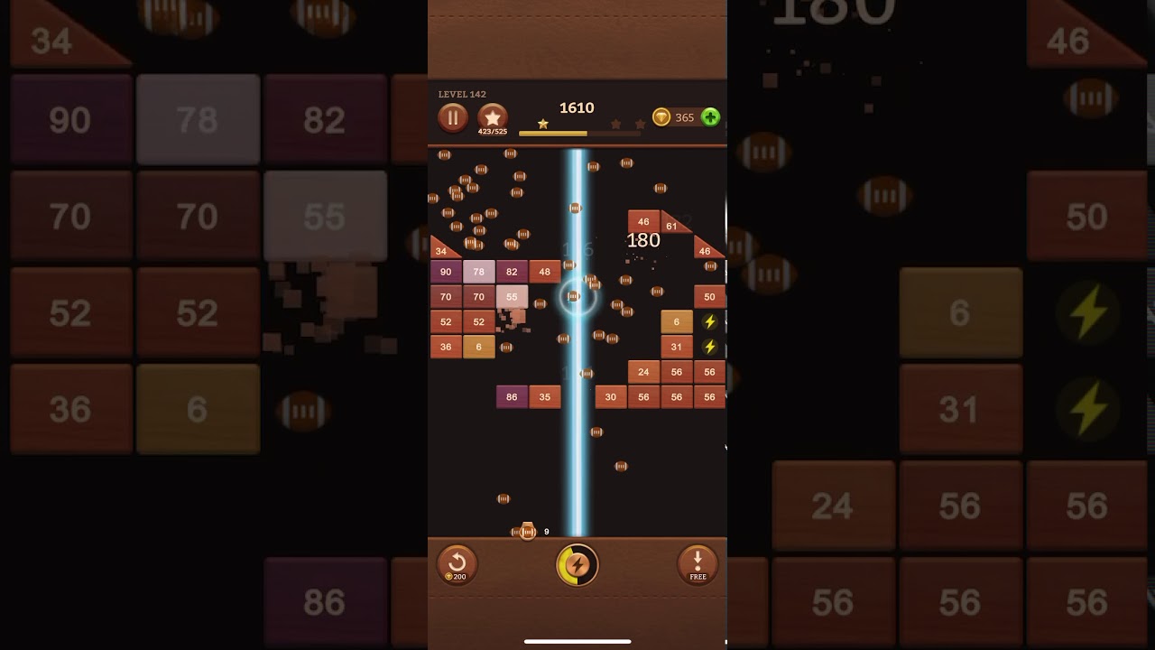 Brick Breaker Legend Balls Level 142 YouTube
