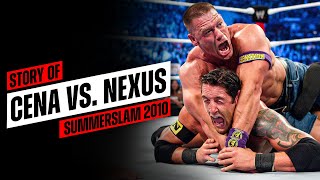 Story Of John Cena Vs The Nexus At Summerslam 2010