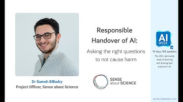AI Week 2025 - Responsible Handover of AI: Asking the right questions to not cause harm