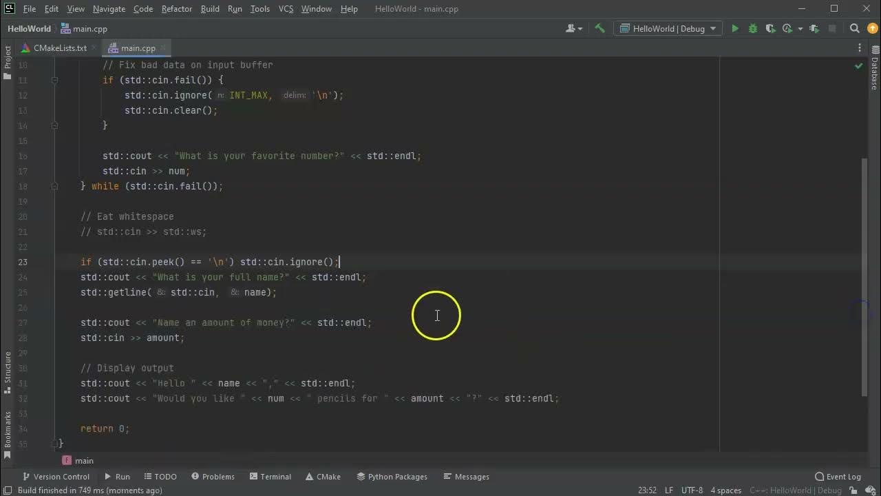 C++ Input Validation - YouTube
