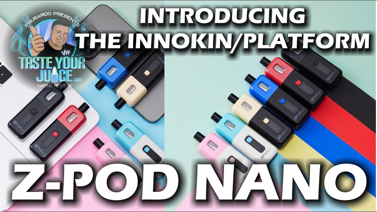 A QUICK LIVE HANGOUT TO INTRODUCE THE Z-POD NANO

---------------------------------------------

Thank you to and please support the Premier TYJ Sponsor... 
INNOKIN!!

---------------------------------------------

Official "Not A" Contest Rules can be found here: 
http://www.tasteyourjuice.com/wordpress/contest-rules

For Review, Advertising, Facility Tour inquiries and general questions, please contact me at pbusardo@tasteyourjuice.com.

Find me here: 

This channel: https://www.youtube.com/pbusardo
Facebook: https://www.facebook.com/phil.busardo
My website: http://www.tasteyourjuice.com
Twitter: https://twitter.com/pbusardo

Support Vaping & Tobacco Harm Reduction!

https://unitedvapersalliance.org/
https://casaa.org/
http://vaportechnology.org/
http://sfata.org/
https://www.r2bsmokefree.org/
http://vaping.org/

------------------------------------------------

𝗧𝗵𝗶𝘀 𝗽𝗿𝗲𝘀𝗲𝗻𝘁𝗮𝘁𝗶𝗼𝗻 𝗶𝘀 𝗶𝗻𝘁𝗲𝗻𝗱𝗲𝗱 𝗳𝗼𝗿 𝗮𝗱𝘂𝗹𝘁𝘀 𝗢𝗡𝗟𝗬. 𝗣𝗹𝗲𝗮𝘀𝗲 𝗰𝗵𝗲𝗰𝗸 𝘆𝗼𝘂𝗿 𝗹𝗼𝗰𝗮𝗹 𝘁𝗼𝗯𝗮𝗰𝗰𝗼 𝗹𝗮𝘄𝘀.

𝗖𝗔𝗨𝗧𝗜𝗢𝗡: Use these products at your own risk.

The following broadcast  content reflects individual personal opinions for informational purposes only, and is not intended to be a substitute for professional legal or medical advice.
 
𝗖𝗢𝗣𝗬𝗥𝗜𝗚𝗛𝗧 𝗗𝗜𝗦𝗖𝗟𝗔𝗜𝗠𝗘𝗥: Copyright Disclaimer Under Section 107 of the Copyright Act 1976, allowance is made for "fair use" for purposes such as criticism, reviewing, reacting, comments, news reporting, teaching, scholarship, and research. Fair use is a use permitted by copyright statute that might otherwise be infringing. No copyright infringement intended. This video reaction comes under the gamut of Fair Use.

--------------------------------------------------

All links can be found on TasteYourJuice.com. 

------------------------------------------

𝗣𝗵𝗶𝗹 𝗕𝘂𝘀𝗮𝗿𝗱𝗼'𝘀 𝗰𝗼𝗻𝘁𝗮𝗰𝘁 𝗶𝗻𝗳𝗼𝗿𝗺𝗮𝘁𝗶𝗼𝗻: 

YouTube: https://www.youtube.com/pbusardo​
Email: pbusardo@tasteyourjuice.com
Facebook: https://www.facebook.com/phil.busardo​
Website: http://www.tasteyourjuice.com​
Twitter: https://twitter.com/pbusardo​

𝗗𝗶𝗺𝗶𝘁𝗿𝗶𝘀 𝗔𝗴𝗿𝗮𝗳𝗶𝗼𝘁𝗶𝘀'𝘀 𝗰𝗼𝗻𝘁𝗮𝗰𝘁 𝗶𝗻𝗳𝗼𝗿𝗺𝗮𝘁𝗶𝗼𝗻: 

Email: maddgreek@gmail.com
YouTube: www.youtube.com/vapingreek​
Website: www.smokefreeradio.com
Facebook: https://www.facebook.com/vapingreek​

Support Vaping!

http://august8th.org​
https://casaa.org/​
https://www.r2bsmokefree.org/​
http://sfata.org/​
http://vaping.org/​
http://vaportechnology.org/​

-----------------------------------------------------------------------------------------------------------

𝗧𝗵𝗶𝘀 𝗽𝗿𝗲𝘀𝗲𝗻𝘁𝗮𝘁𝗶𝗼𝗻 𝗶𝘀 𝗶𝗻𝘁𝗲𝗻𝗱𝗲𝗱 𝗳𝗼𝗿 𝗮𝗱𝘂𝗹𝘁𝘀 𝗢𝗡𝗟𝗬. 𝗣𝗹𝗲𝗮𝘀𝗲 𝗰𝗵𝗲𝗰𝗸 𝘆𝗼𝘂𝗿 𝗹𝗼𝗰𝗮𝗹 𝘁𝗼𝗯𝗮𝗰𝗰𝗼 𝗹𝗮𝘄𝘀.

𝗖𝗔𝗨𝗧𝗜𝗢𝗡: Use these products at your own risk.

The following broadcast  content reflects individual personal opinions for informational purposes only, and is not intended to be a substitute for professional legal or medical advice.

𝗖𝗢𝗣𝗬𝗥𝗜𝗚𝗛𝗧 𝗗𝗜𝗦𝗖𝗟𝗔𝗜𝗠𝗘𝗥: Copyright Disclaimer Under Section 107 of the Copyright Act 1976, allowance is made for "fair use" for purposes such as criticism, reviewing, reacting, comments, news reporting, teaching, scholarship, and research. Fair use is a use permitted by copyright statute that might otherwise be infringing. No copyright infringement intended. This video reaction comes under the gamut of Fair Use.