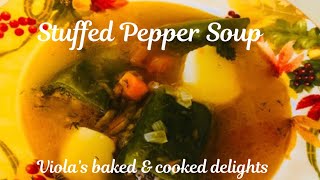 🫑🍜STUFFED PEPPERS SOUP 🫑🍜( Russian style)