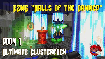 Doom E2M6 Halls of the Damned - Ultimate Clusterfuck