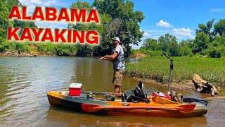 Skinny Water Kayaking in North Alabama