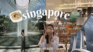 SINGAPORE VLOG 2022 - Hawker centers, Gardens by the Bay, Marina Bay Sands Buffet, Cafes, & more.