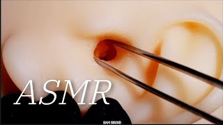 ASMR 내 귀에 콕 박힌 별(사탕)귀지 제거 귀청소 귀지 꺼내기★ 시각적 팅글 굿굿 (No talking)