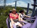 mom's first roller coaster ride!