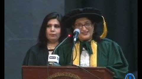 Hosting 14th Convocation at LCWU