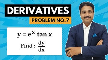 DERIVATIVES SOLVED PROBLEM 7 WITH ALL FORMULAS (LECTURE 8)  @TIKLESACADEMY​
