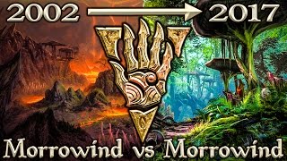 Morrowind vs Morrowind ESO - Side By Side Comparison